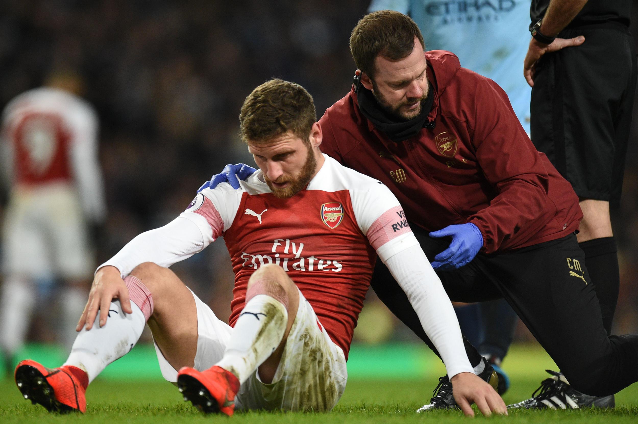 Unai Emery offers update on injured Shkodran Mustafi 