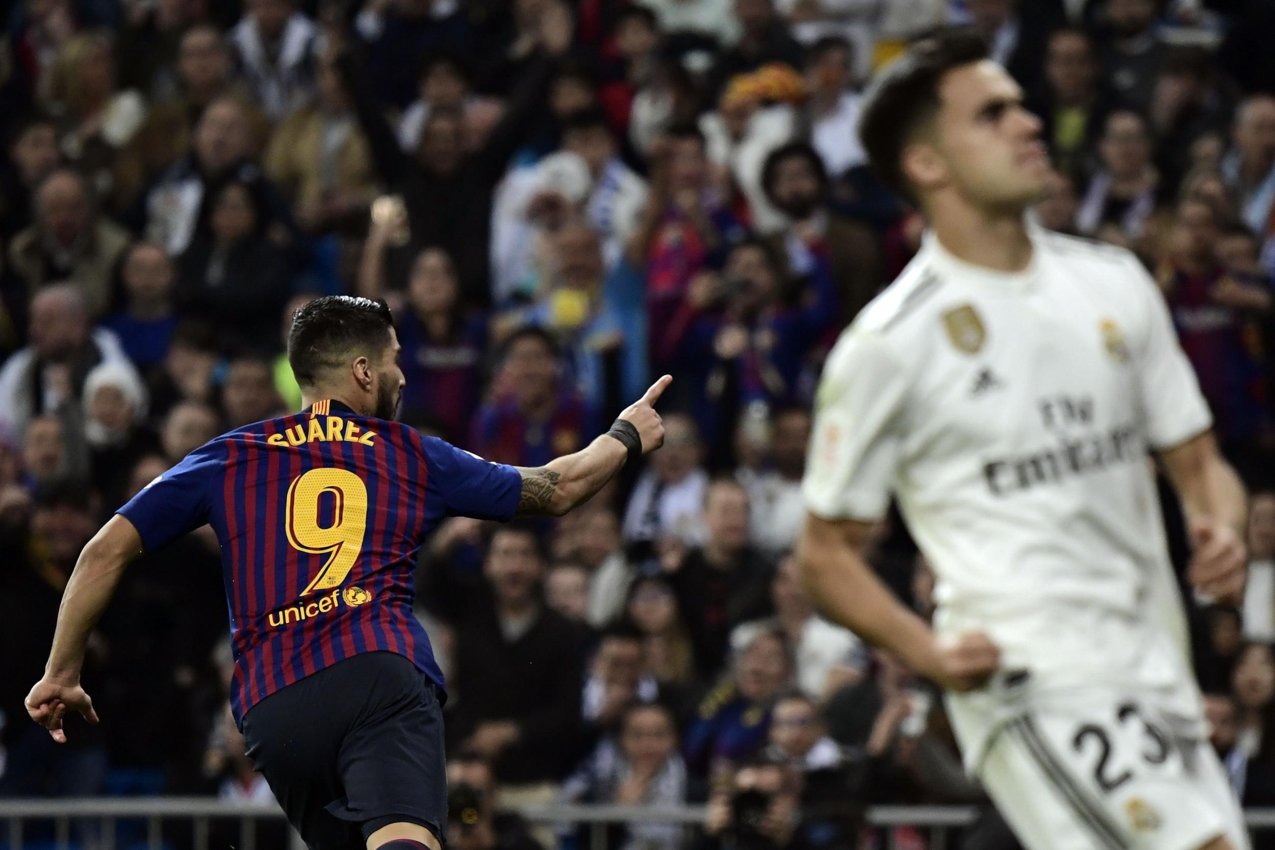 Real Madrid 0-3 Barcelona: Luis Suarez humiliates El Clasico rivals