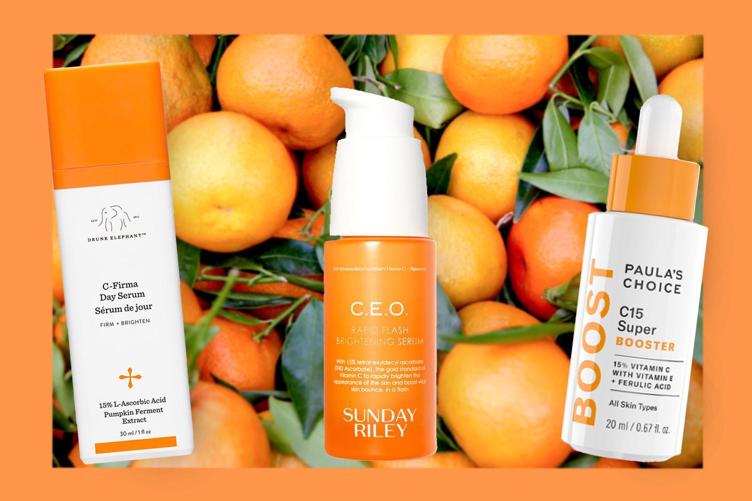 Best Vitamin C serums and skincare products