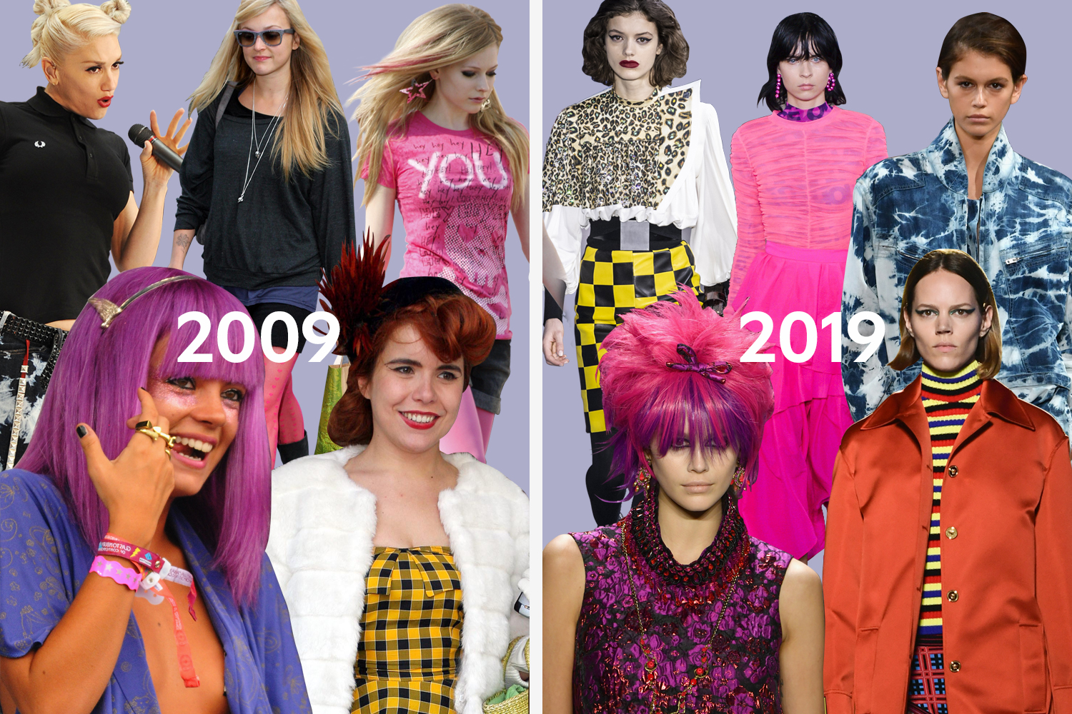 Proof that fashion trends come back every decade: 2009 vs 2019