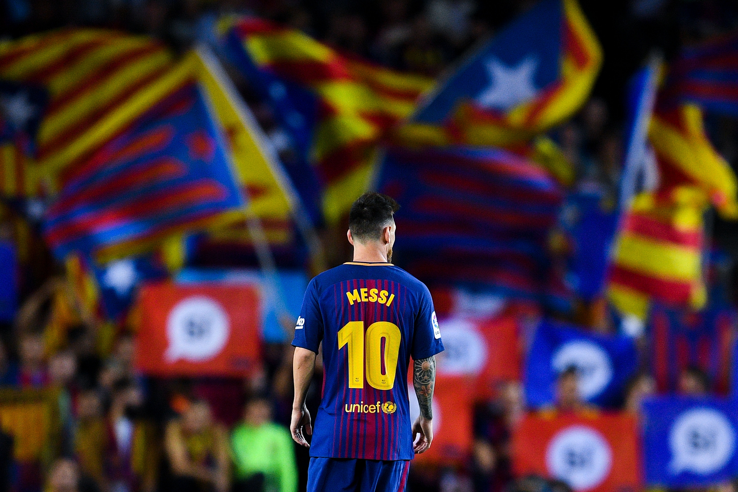 First, second and third! Messi dominates best ever Barcelona goal poll