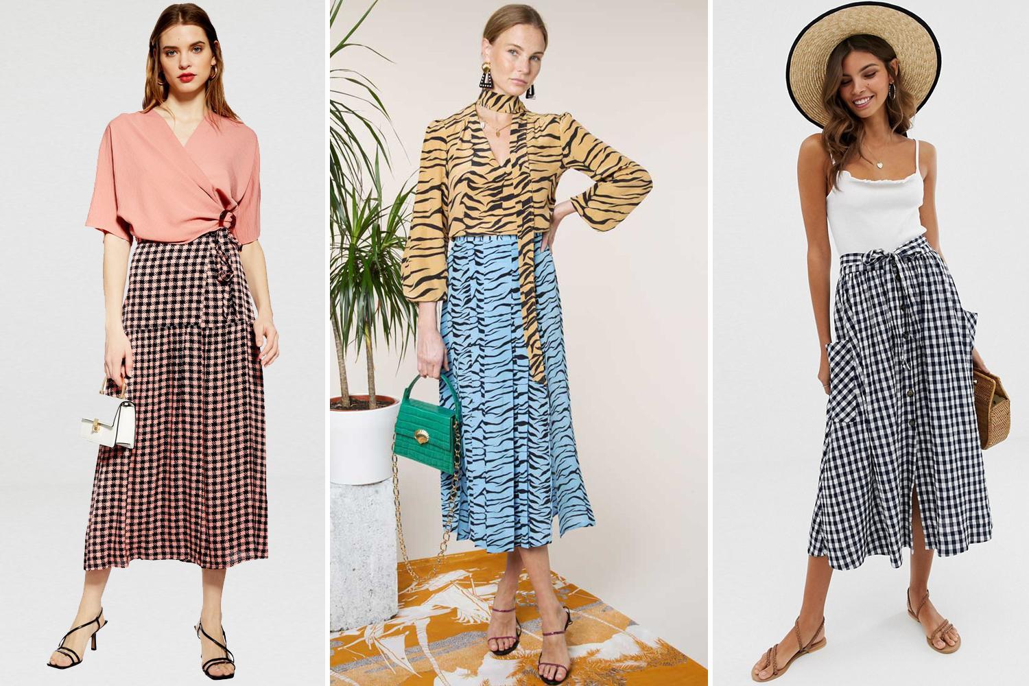 Best midi skirts for summer 