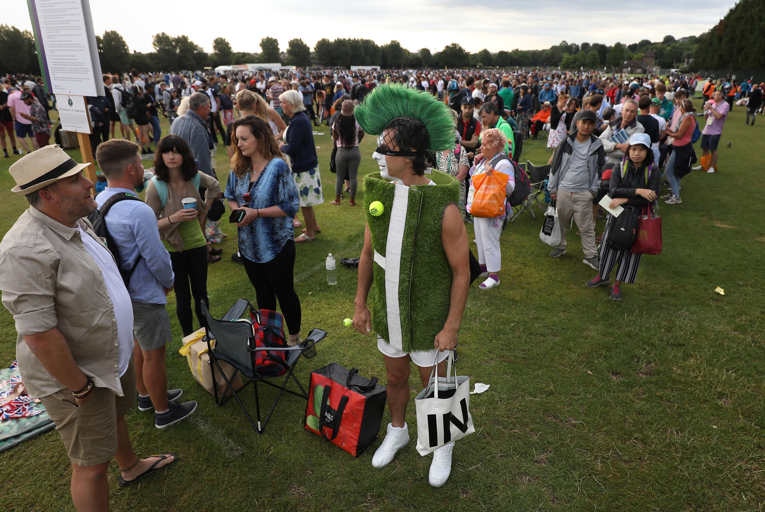 Queue here for a full-on Wimbledon 