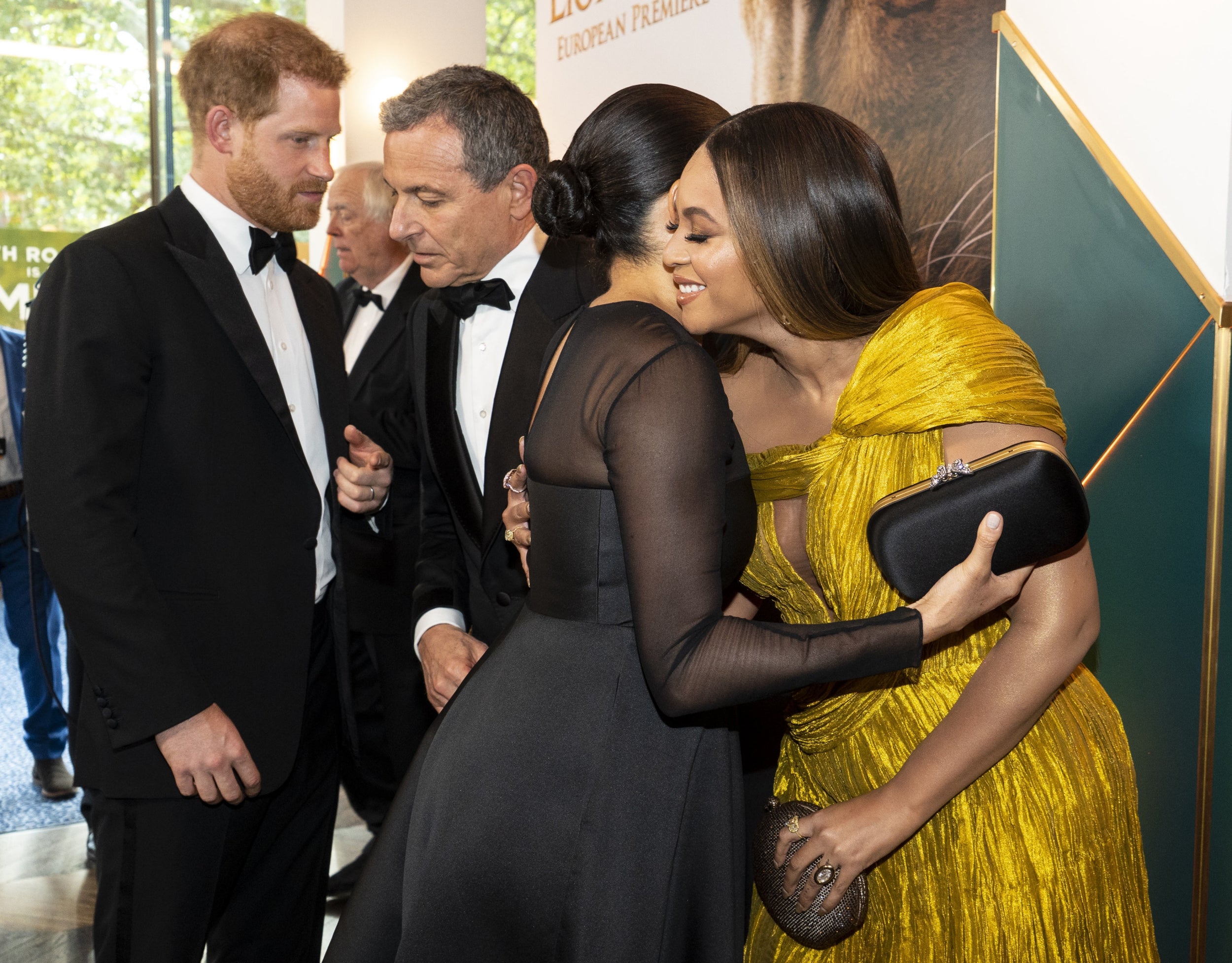 Beyonce called Meghan 'princess' when they met, lip reader claims 