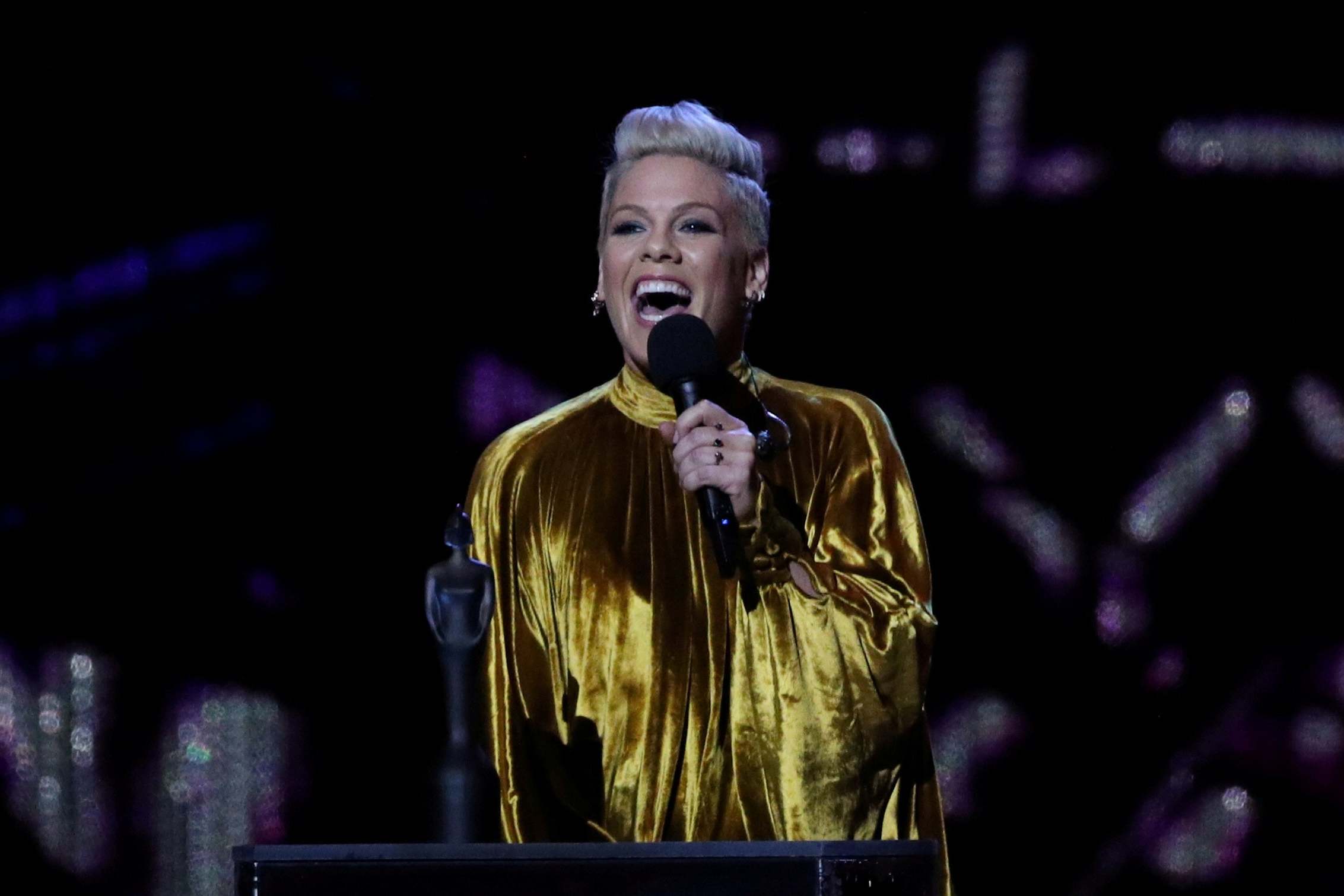 Pink weighs in to defend Harry and Meghan from ‘public bullying'
