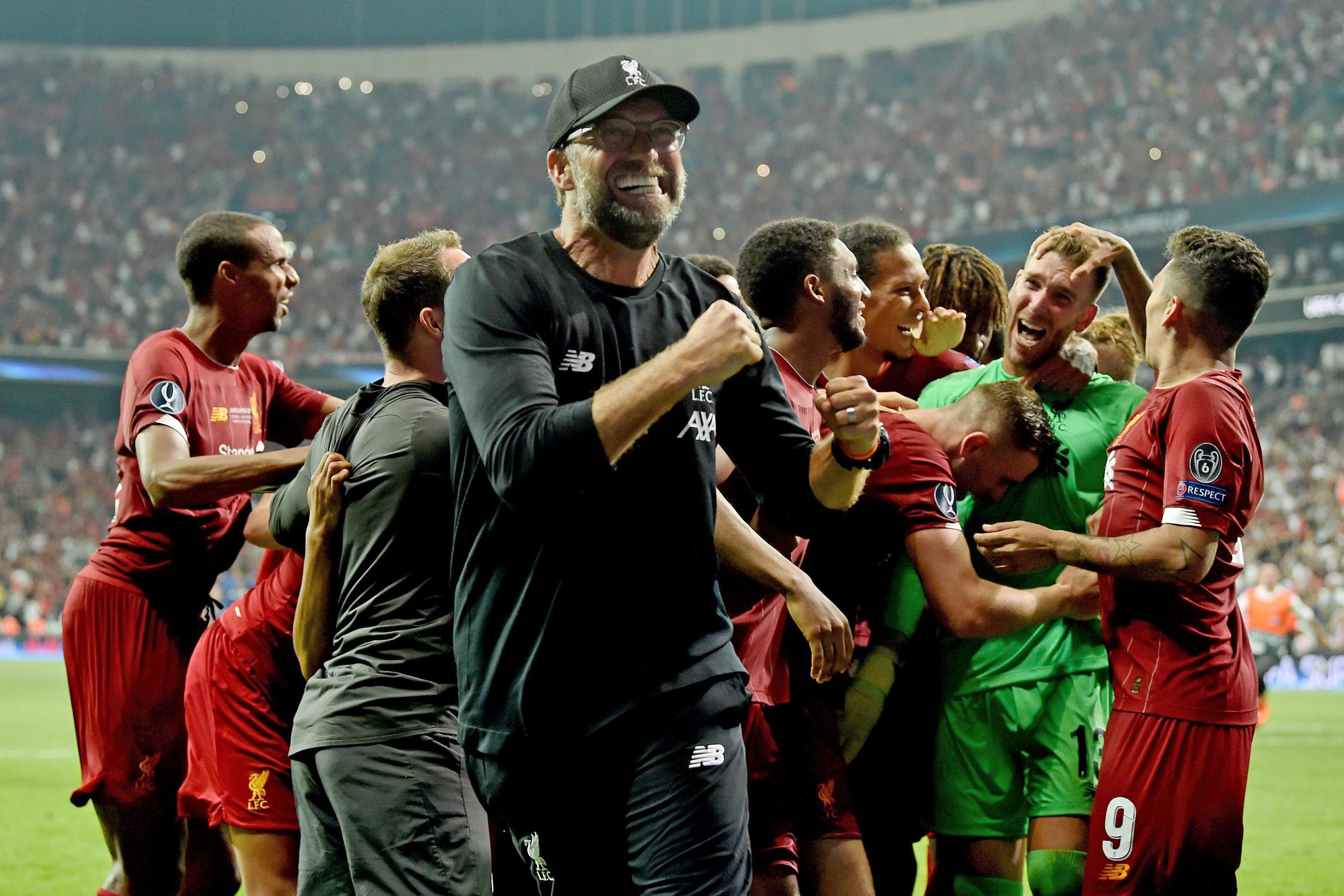 'ADRIAN!' - Klopp mimics Rocky after Liverpool keeper's Super Cup win