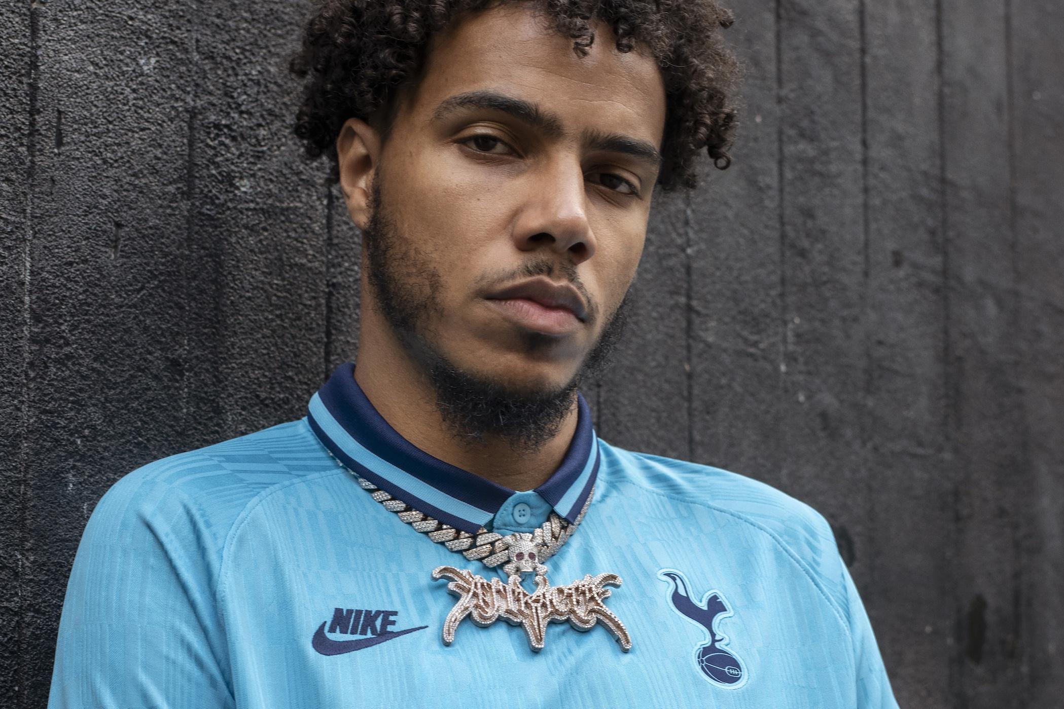 Tottenham unveil Nike third kit for 2019-20 season with AJ Tracey