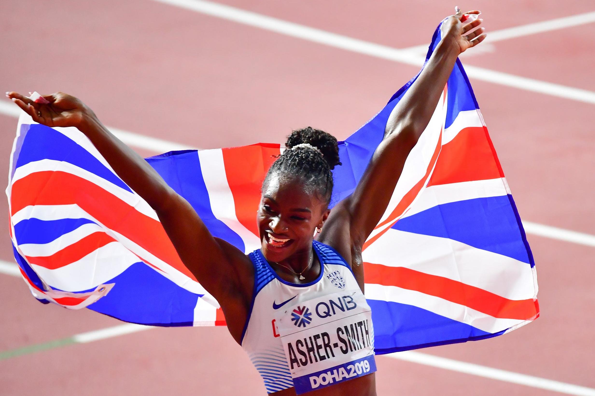 Asher-Smith wins historic 200m gold at World Championships