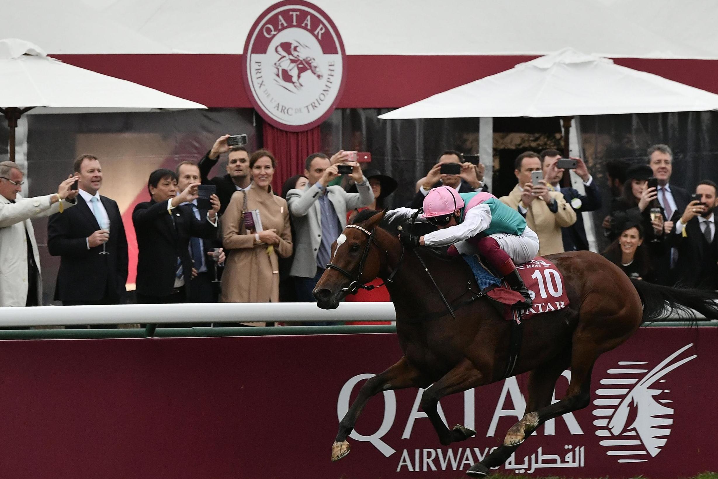 Enable misses out on historic third Prix de L’Arc de Triomphe win