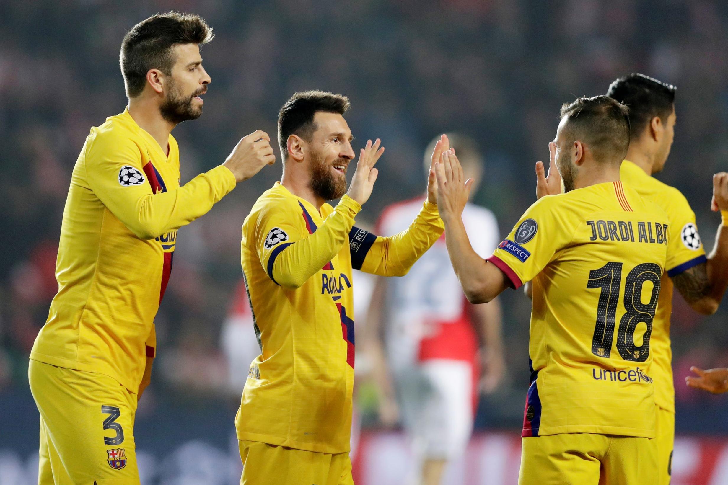 LIVE! Slavia Prague 1-2 Barcelona: Champions League result