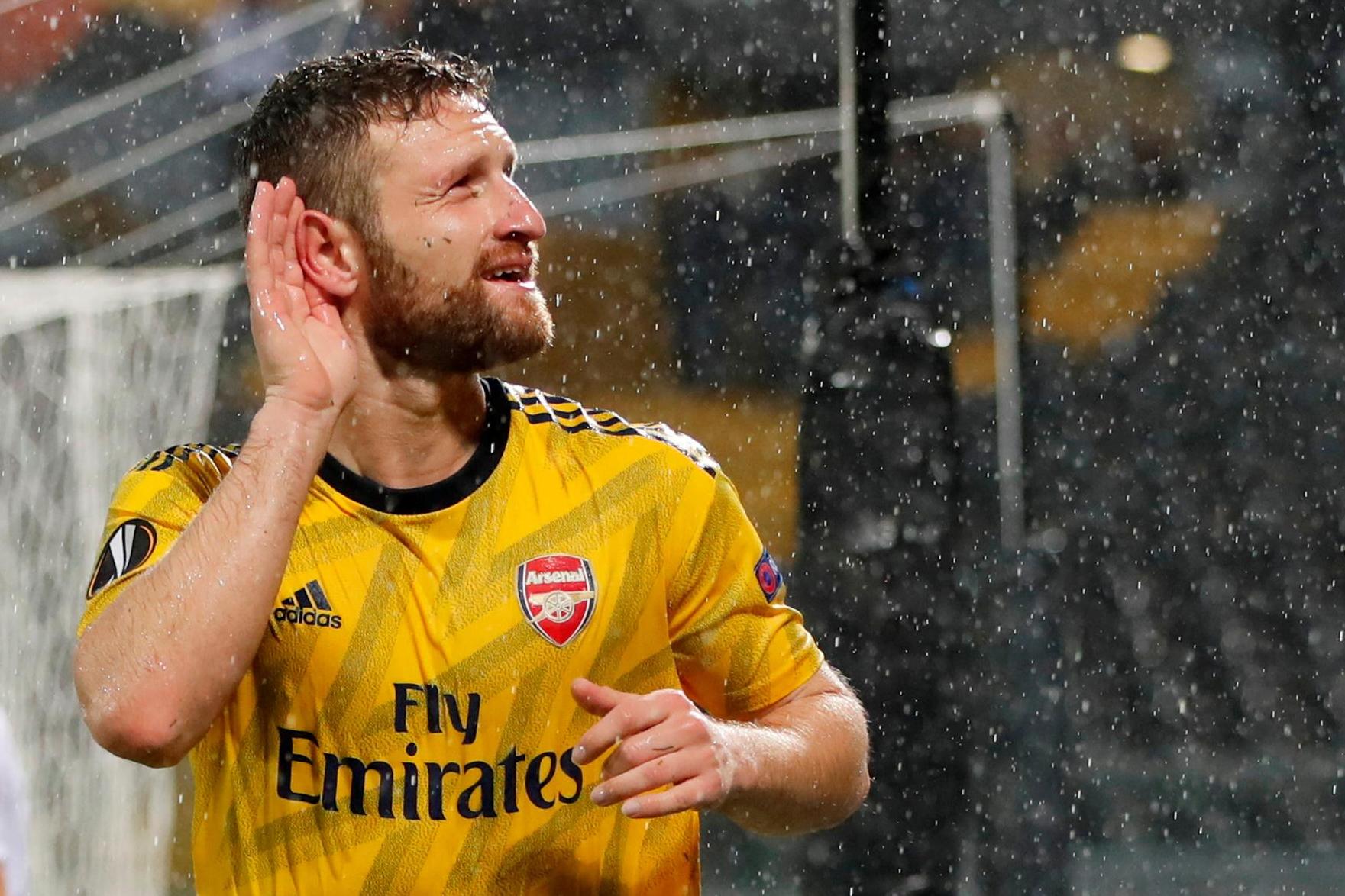 Shkodran Mustafi admits he could consider leaving Arsenal in January 
