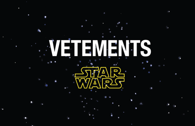 Vetements x Star Wars: a limited-edition collab is coming this week