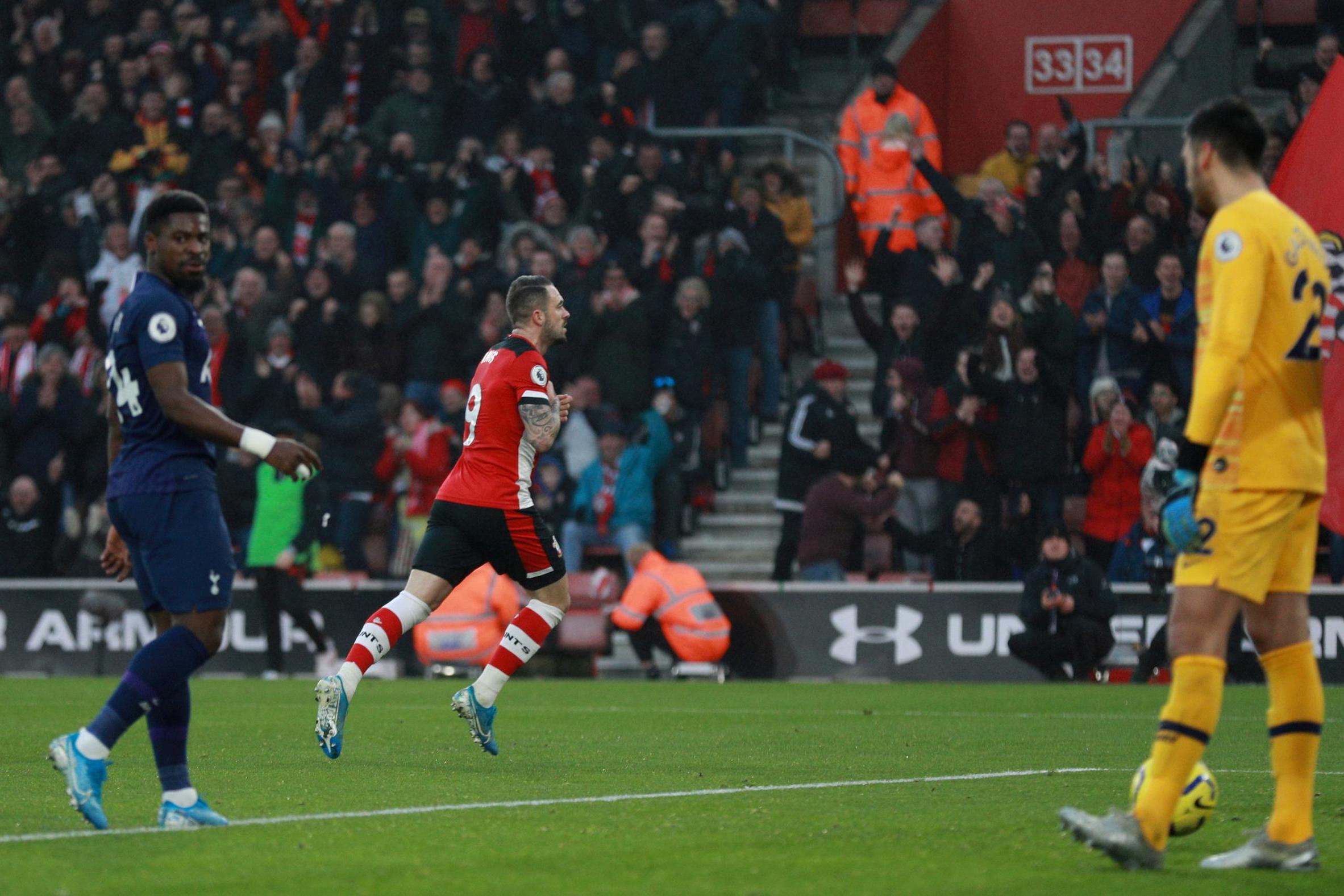 Southampton 1-0 Tottenham: Kane injury woe as Ings downs Spurs
