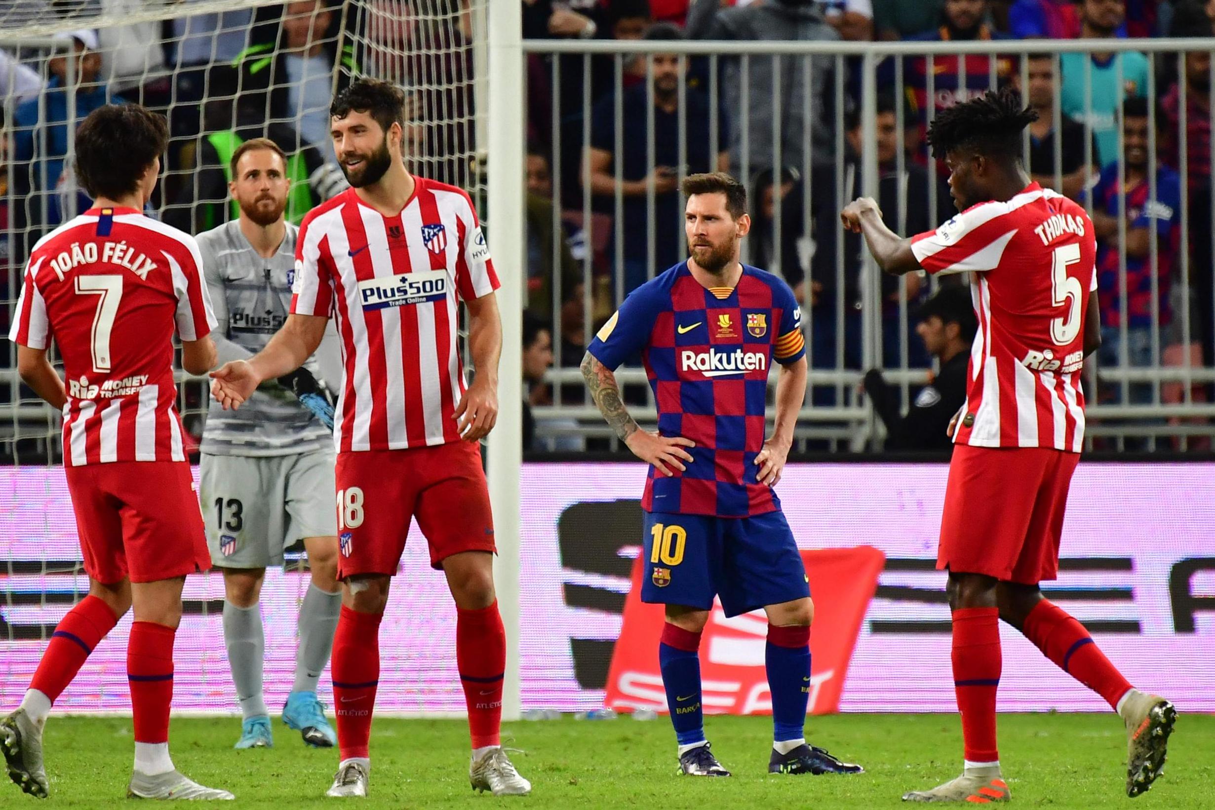 Atletico stun Barcelona to set up Supercopa final derby vs Real Madrid