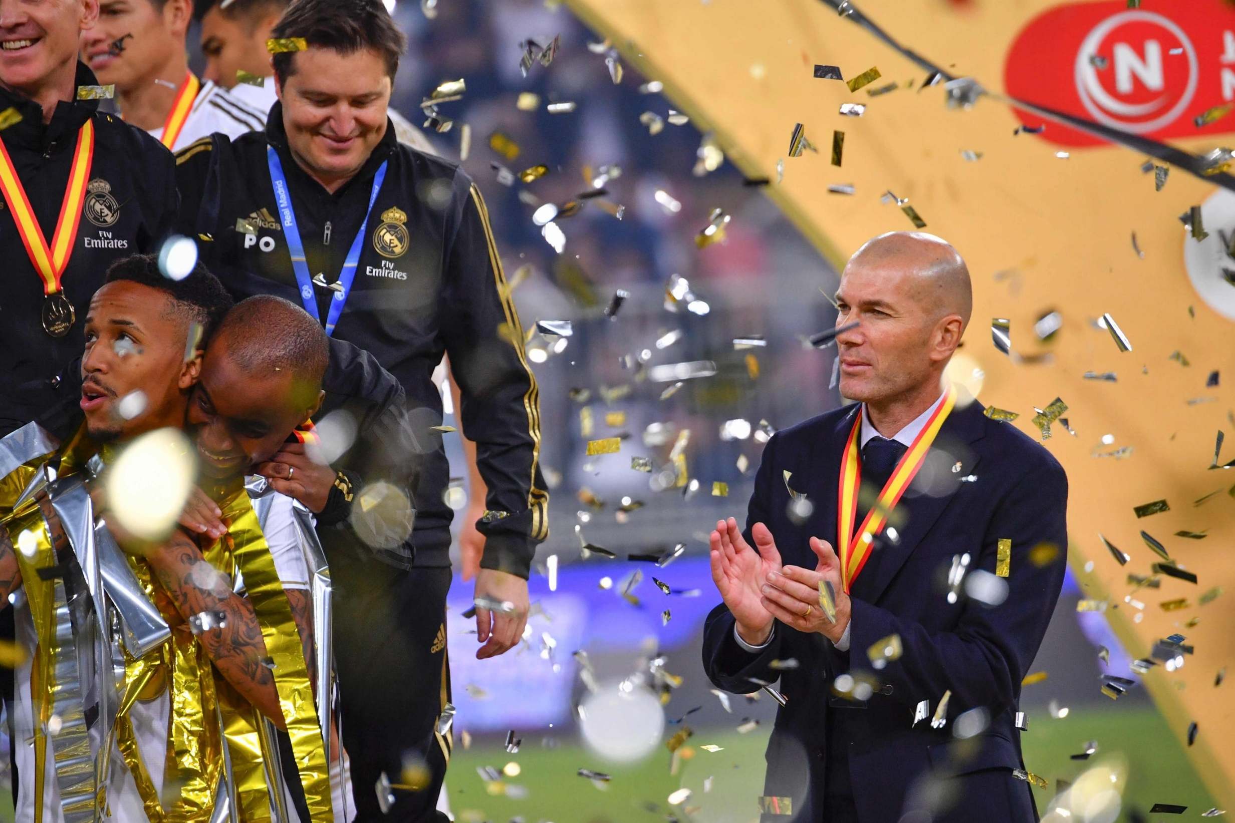 Zidane wins 10th trophy as Real Madrid coach 