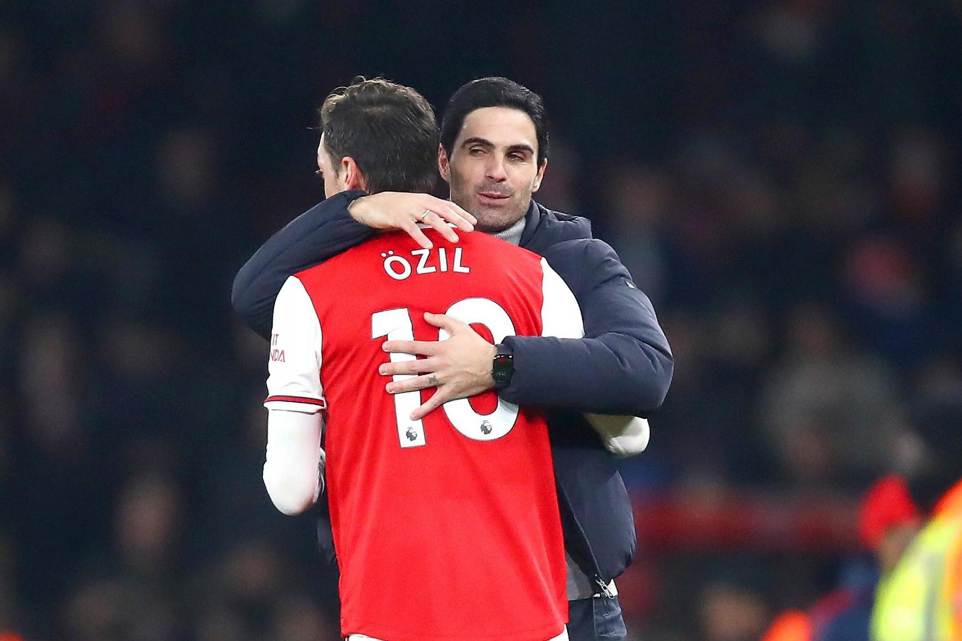 Arsenal boss Arteta is 'drawing the best out of Ozil'