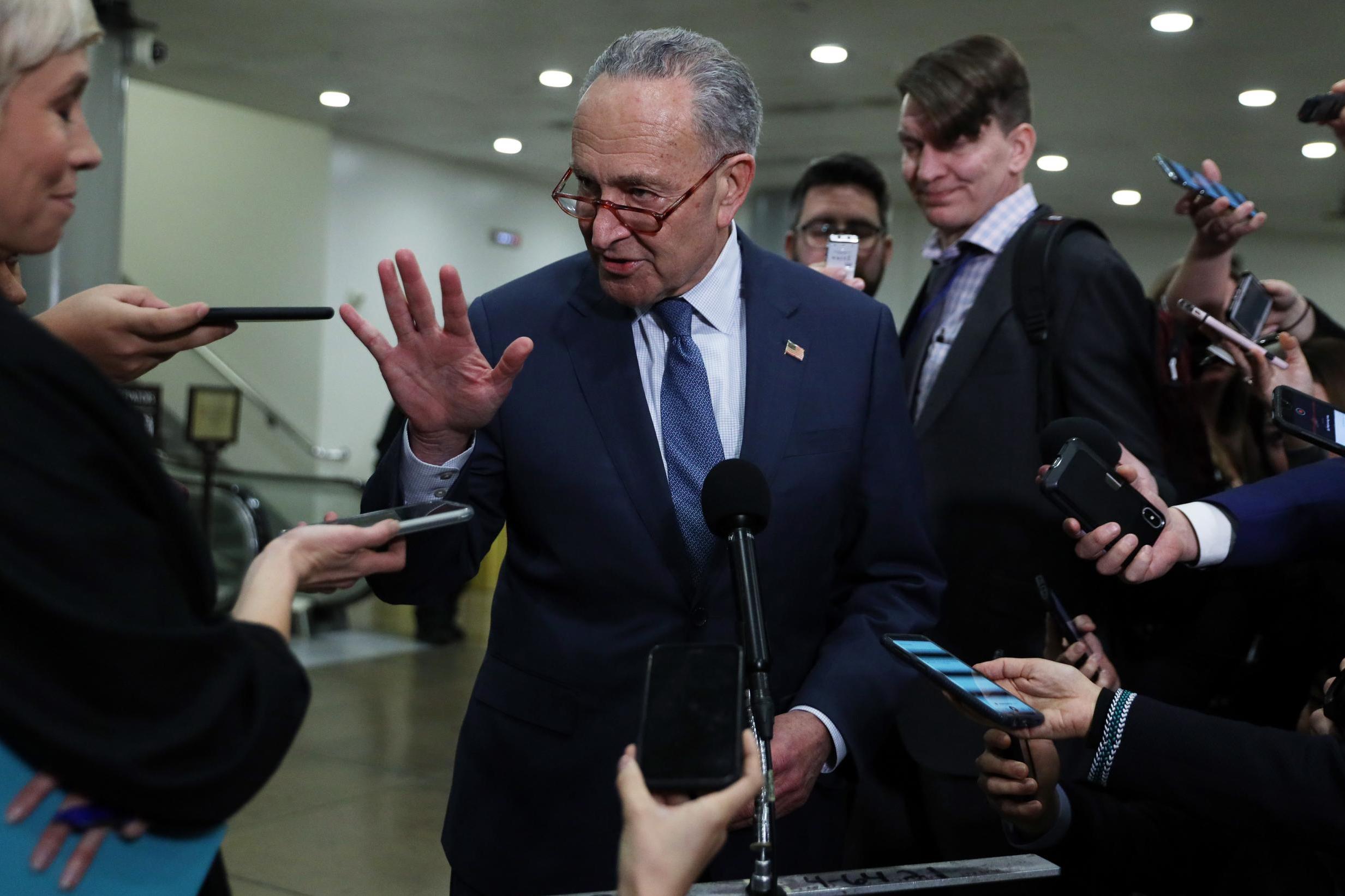 Democrats lose series of battles in Trump impeachment trial showdown