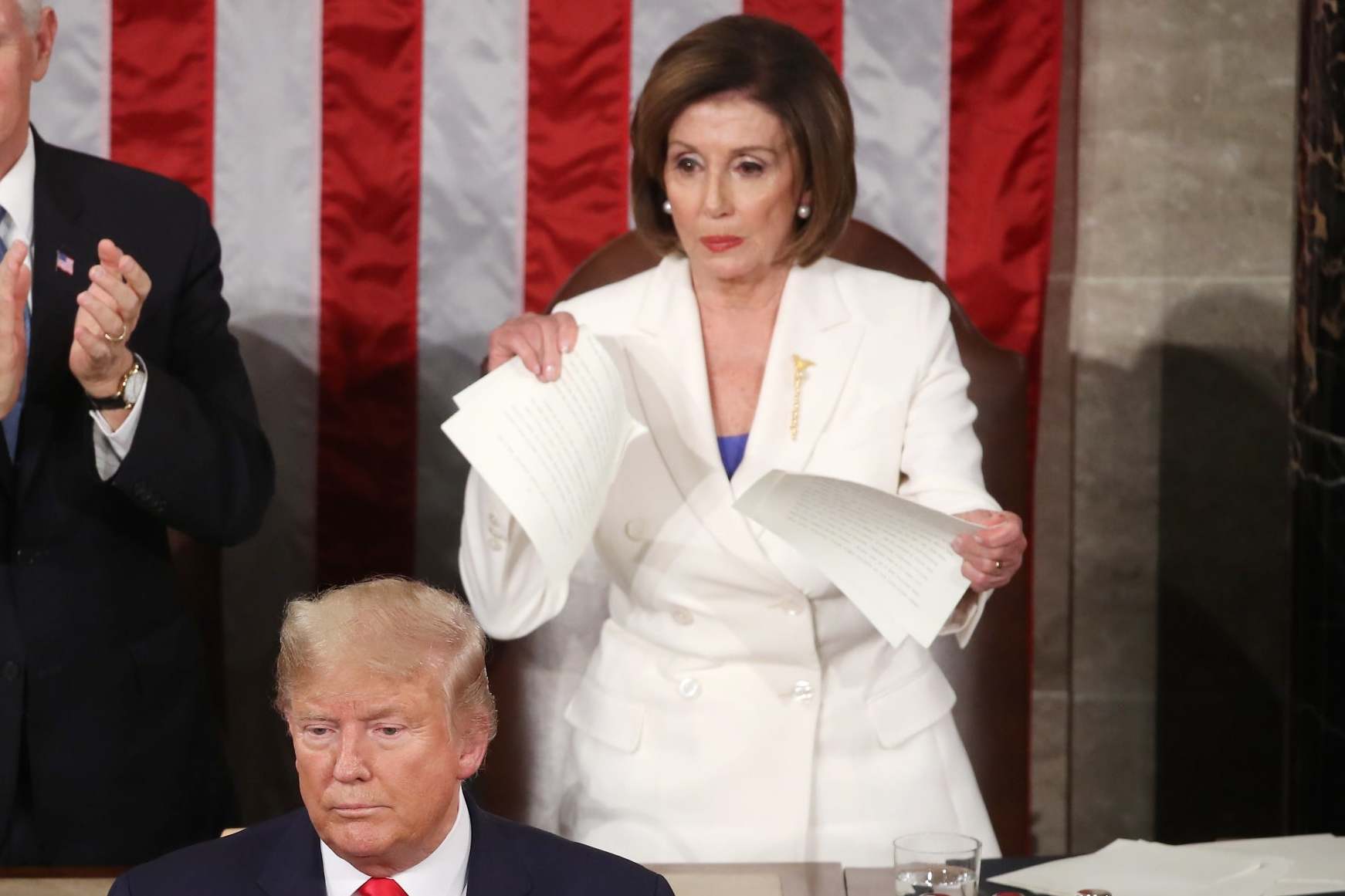 Nancy Pelosi State of Union stunt may have broken law, says Republican