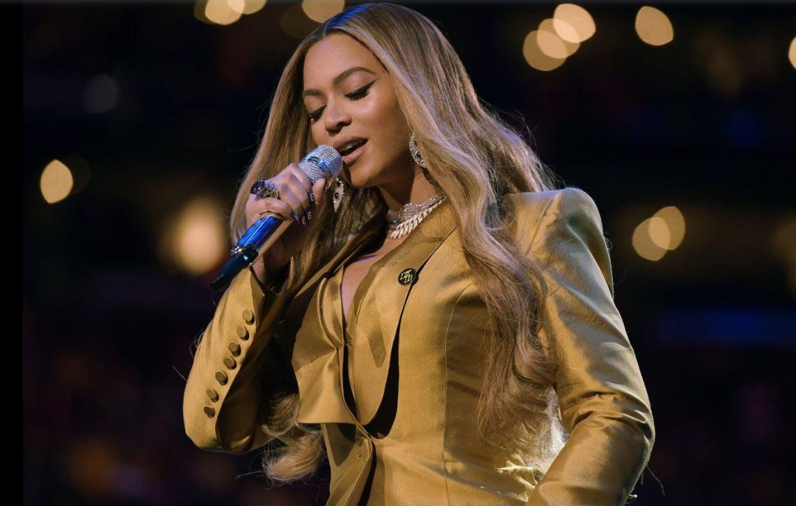 Beyoncé sings Kobe Bryant's favorite songs at his memorial service