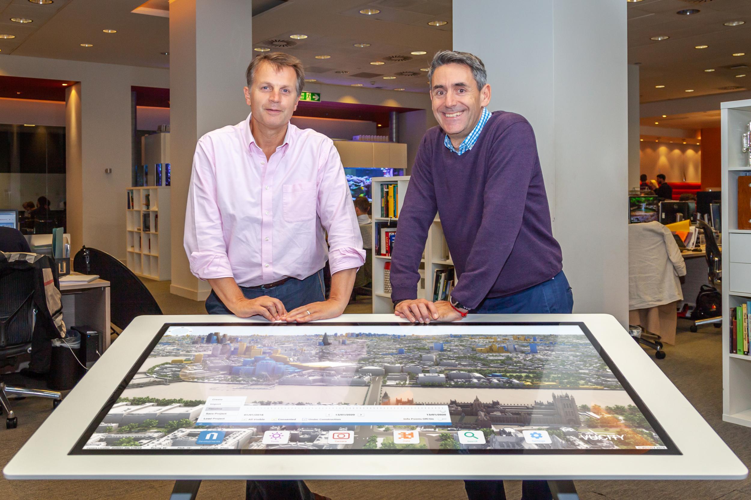 Entrepreneurs: The VU:CITY team looking to shed light on city planning