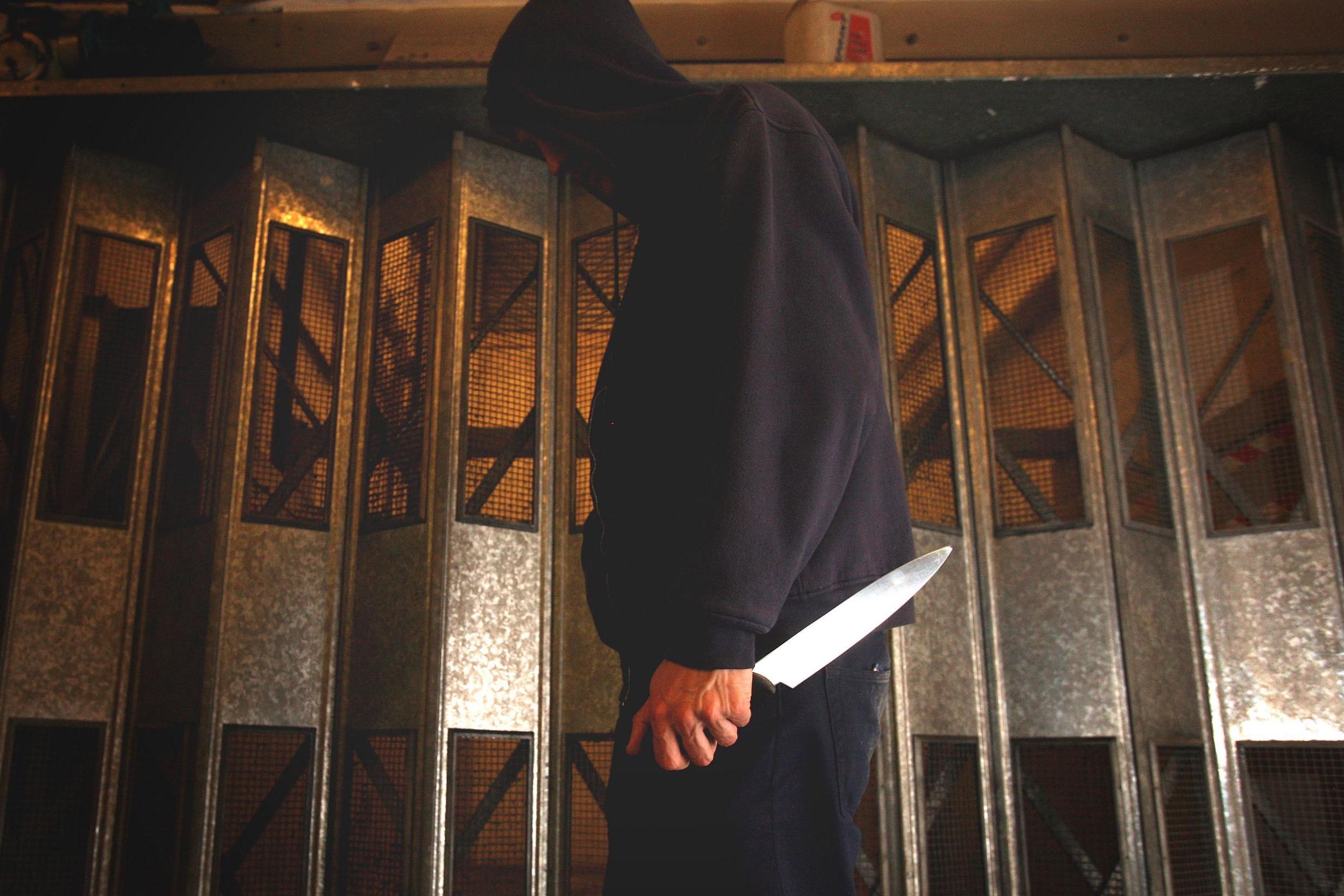 Knife crime hits record with 42 offences a day