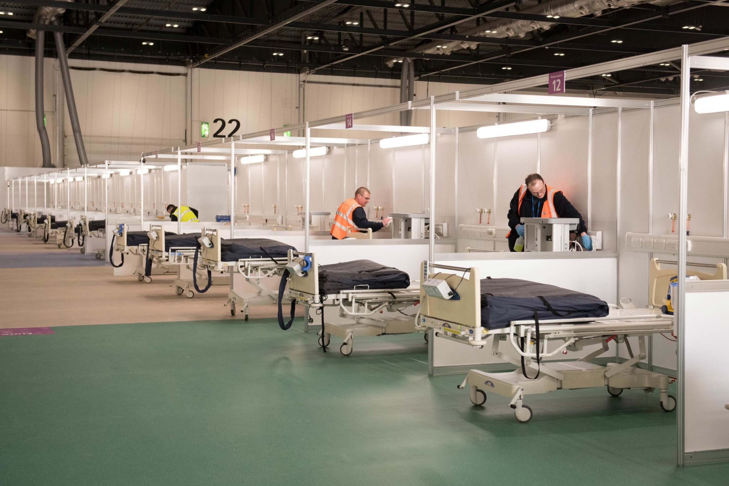 Volunteers from 2012 Olympics to help medics at NHS Nightingale