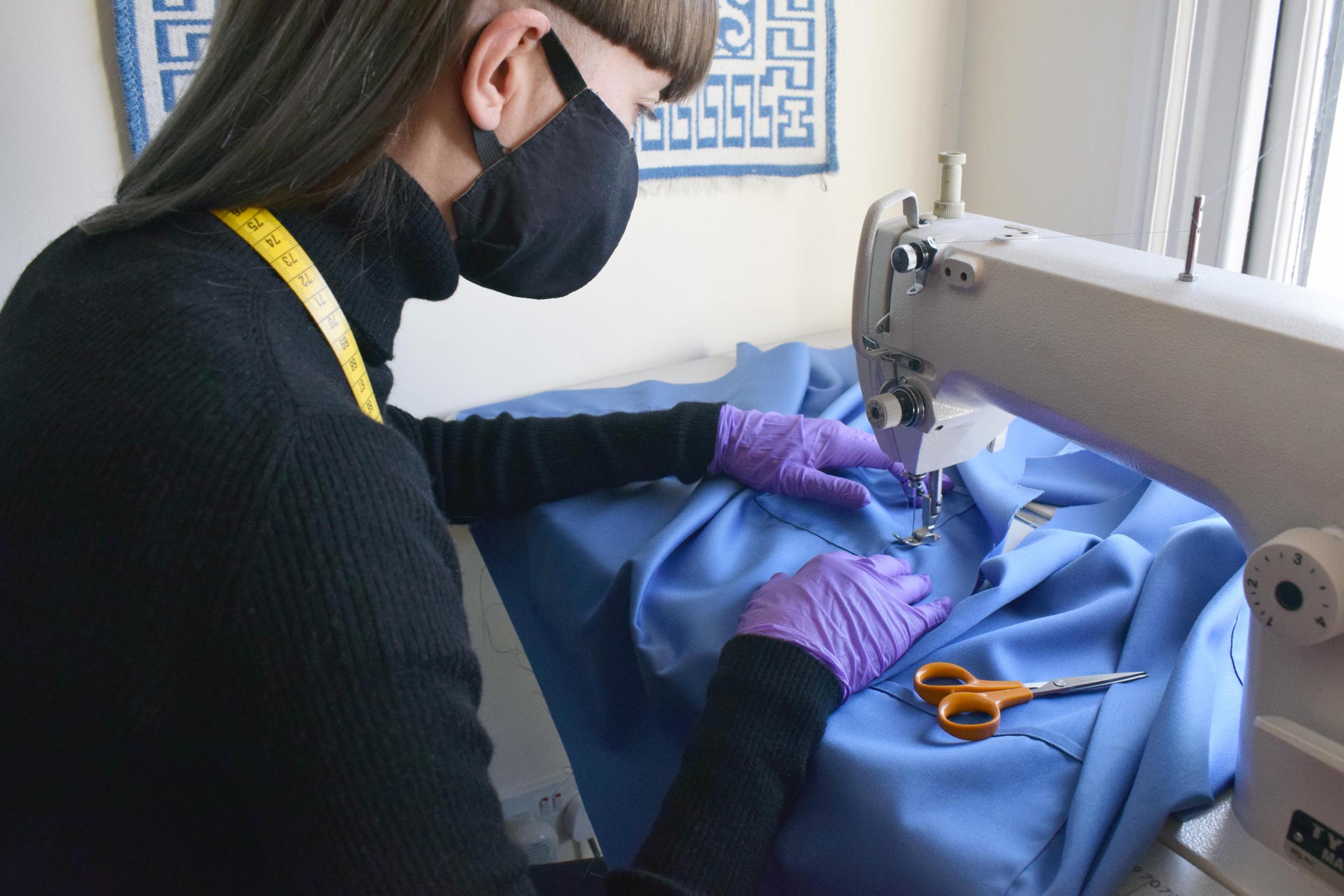 6,000 designer scrubs for frontline workers