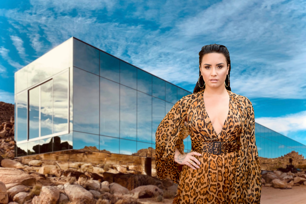 Demi Lovato rents $1,000 an hour ‘Invisible House’ in Joshua Tree
