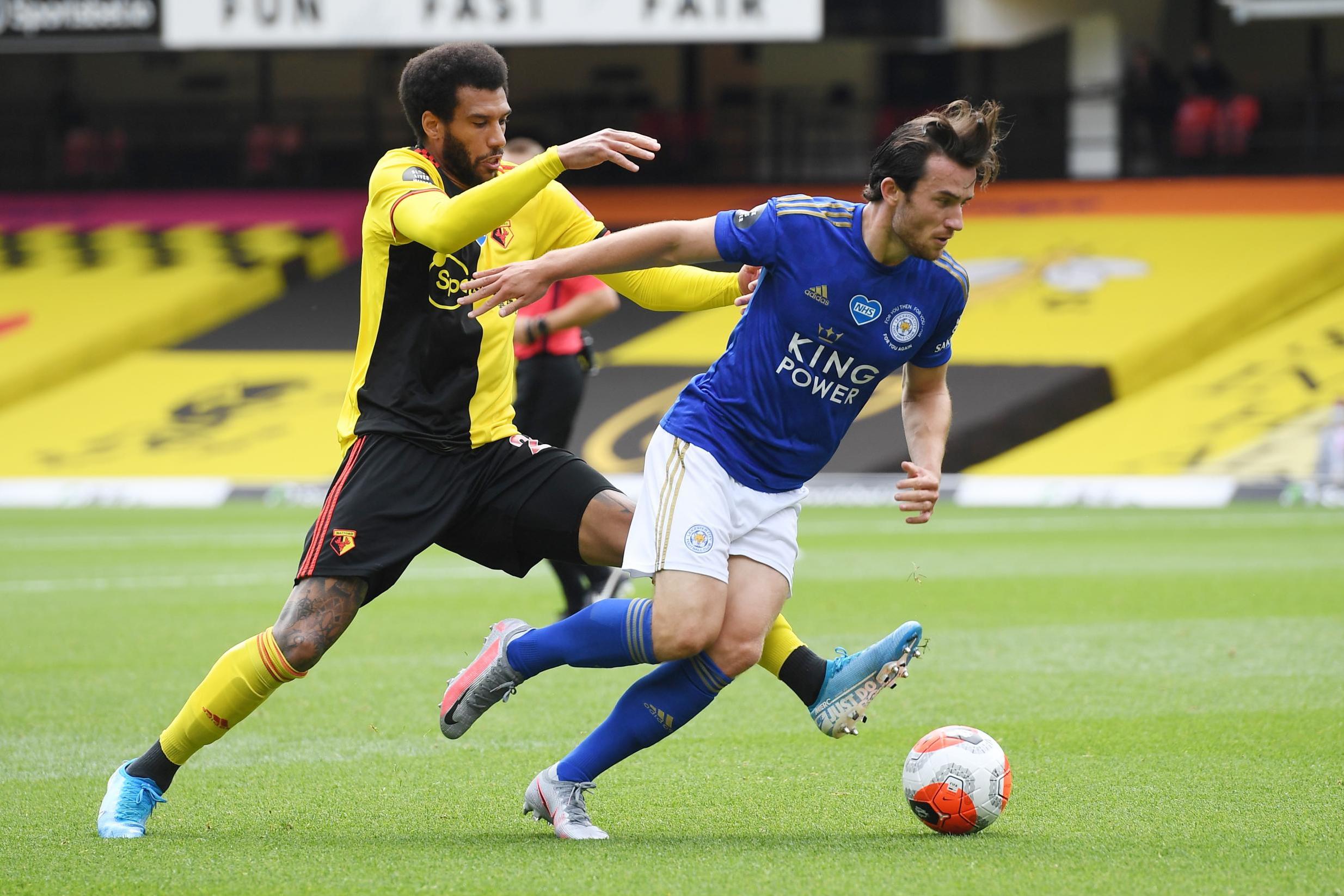 Watford 1-1 Leicester: Chilwell scores late - but Dawson earns draw