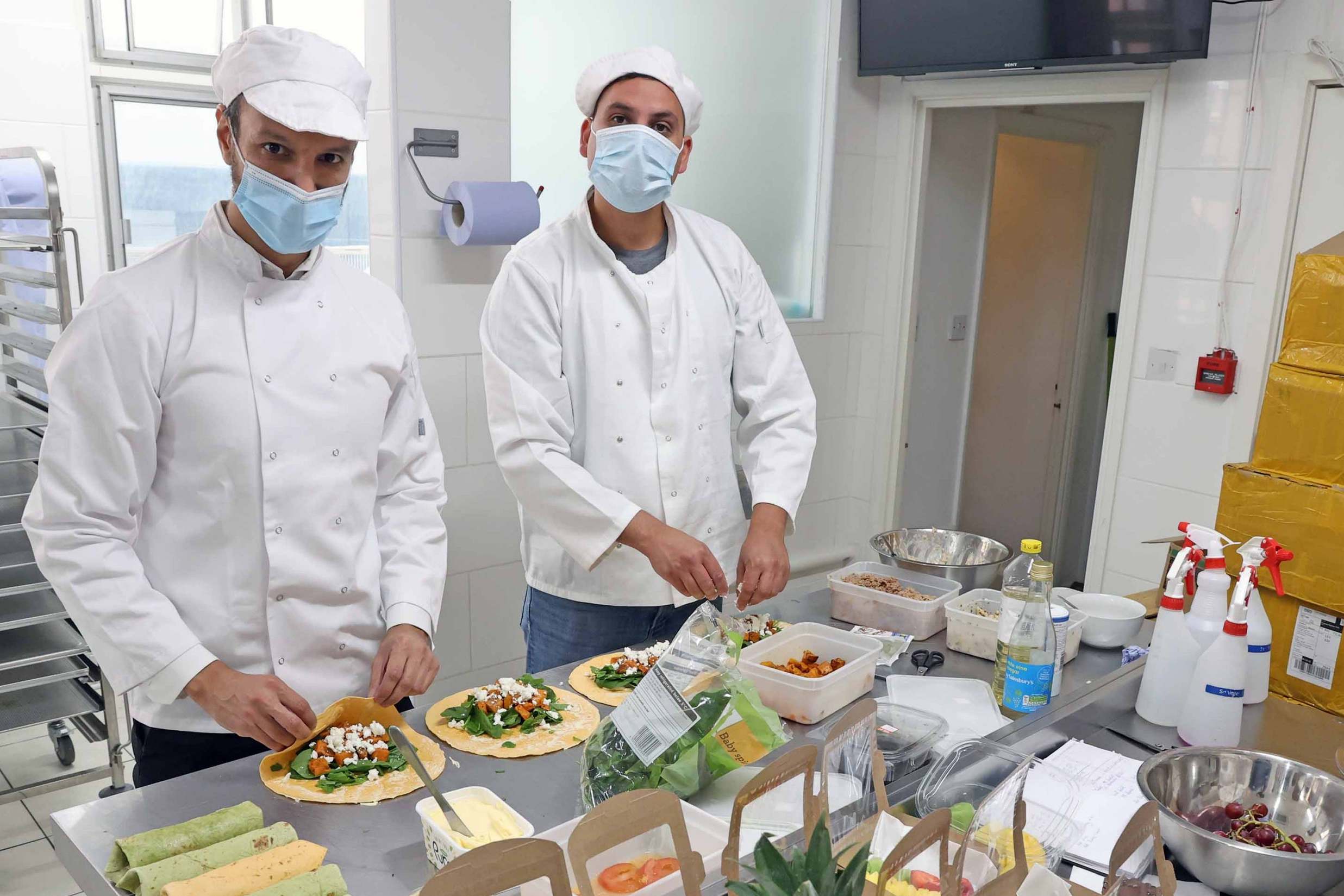Our recipe for recovery? Delivering lunch straight to your desk