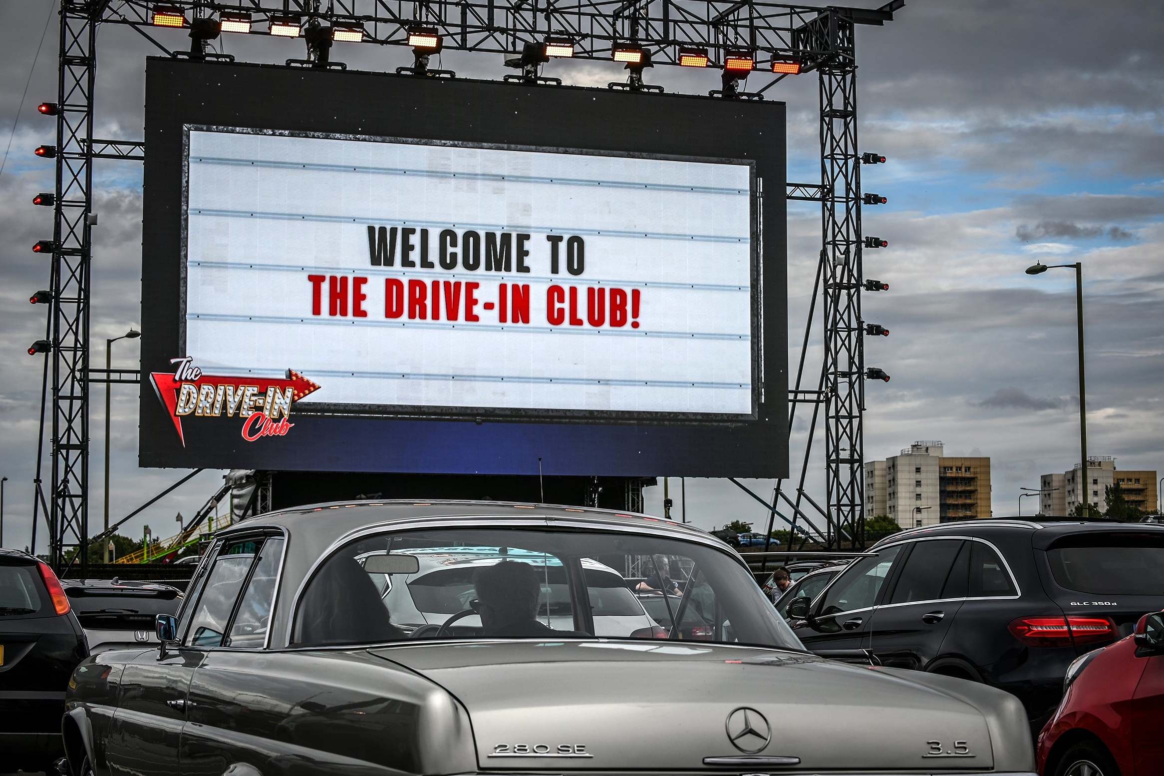 Drive-in comedy: What it was like to be parked up at London’s first socially distanced stand-up gig