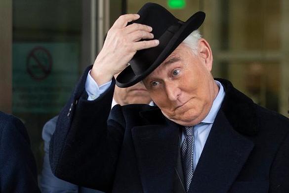 Stone says Trump saved his life because he won't catch virus in jail 