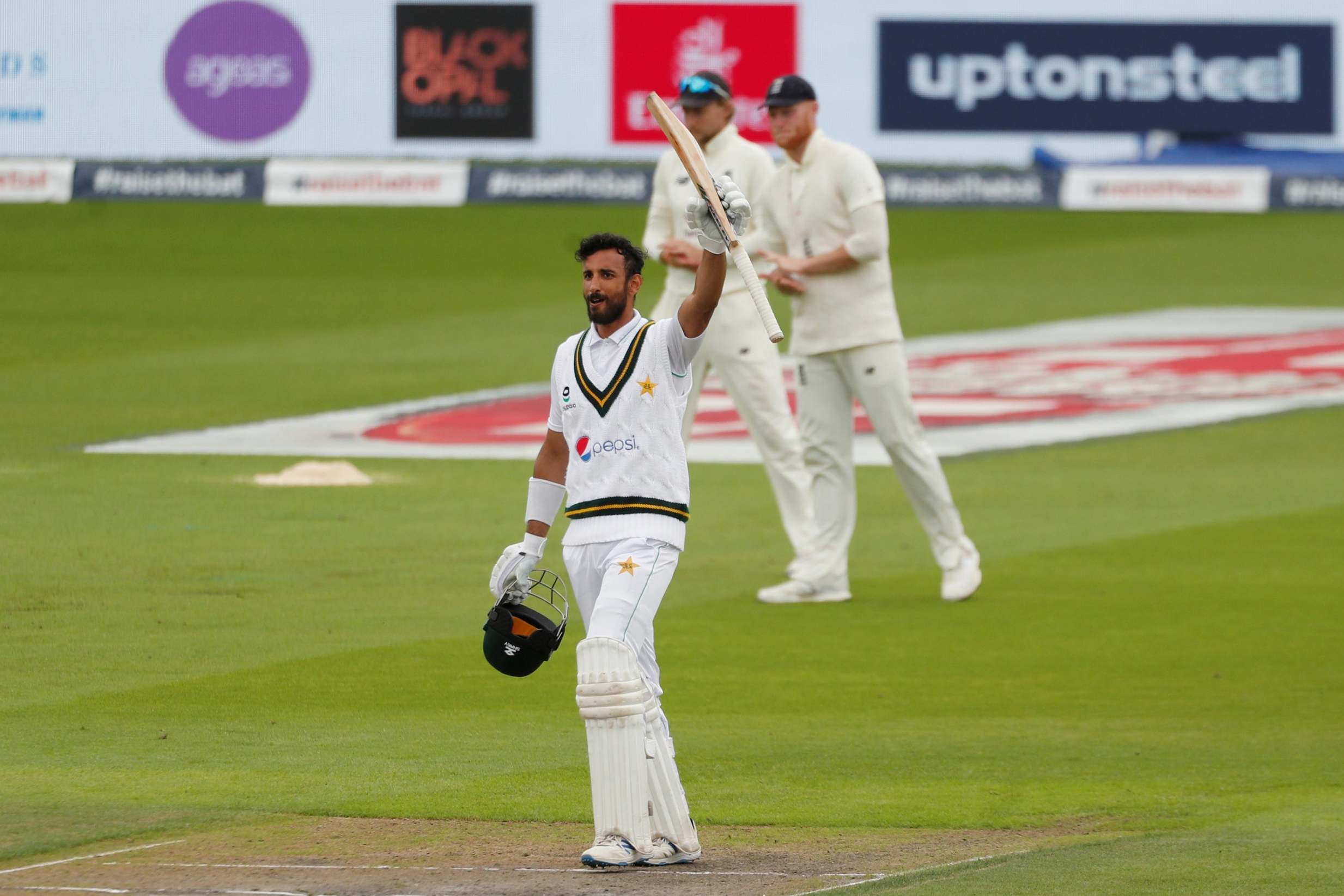 Shan Masood century puts Pakistan on top before bowlers run riot