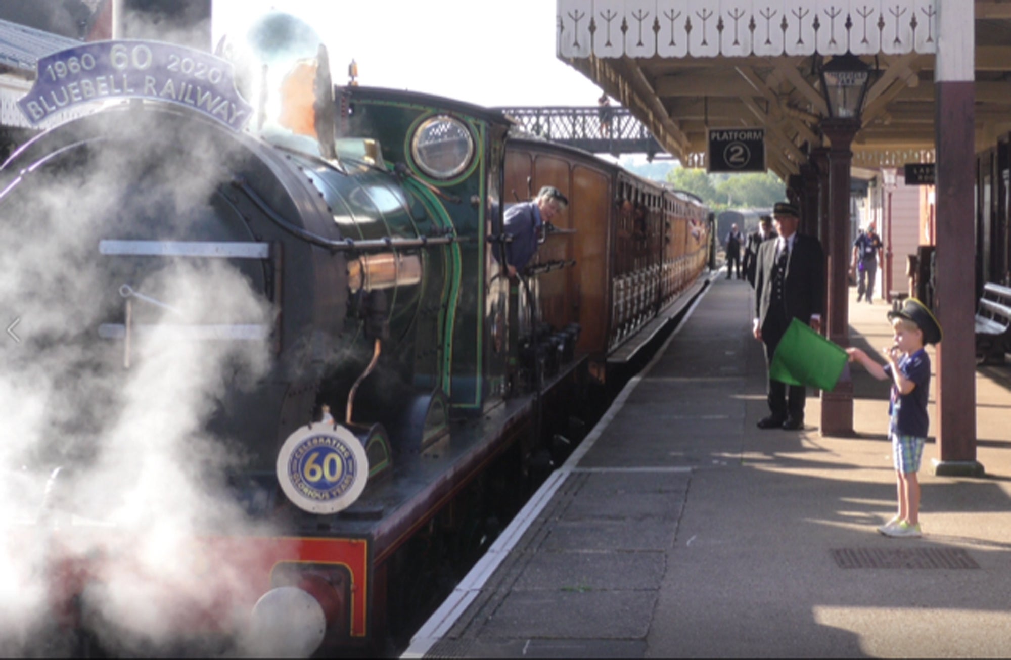 Boy, 6, helps saves favourite steam railway with all his pocket money 