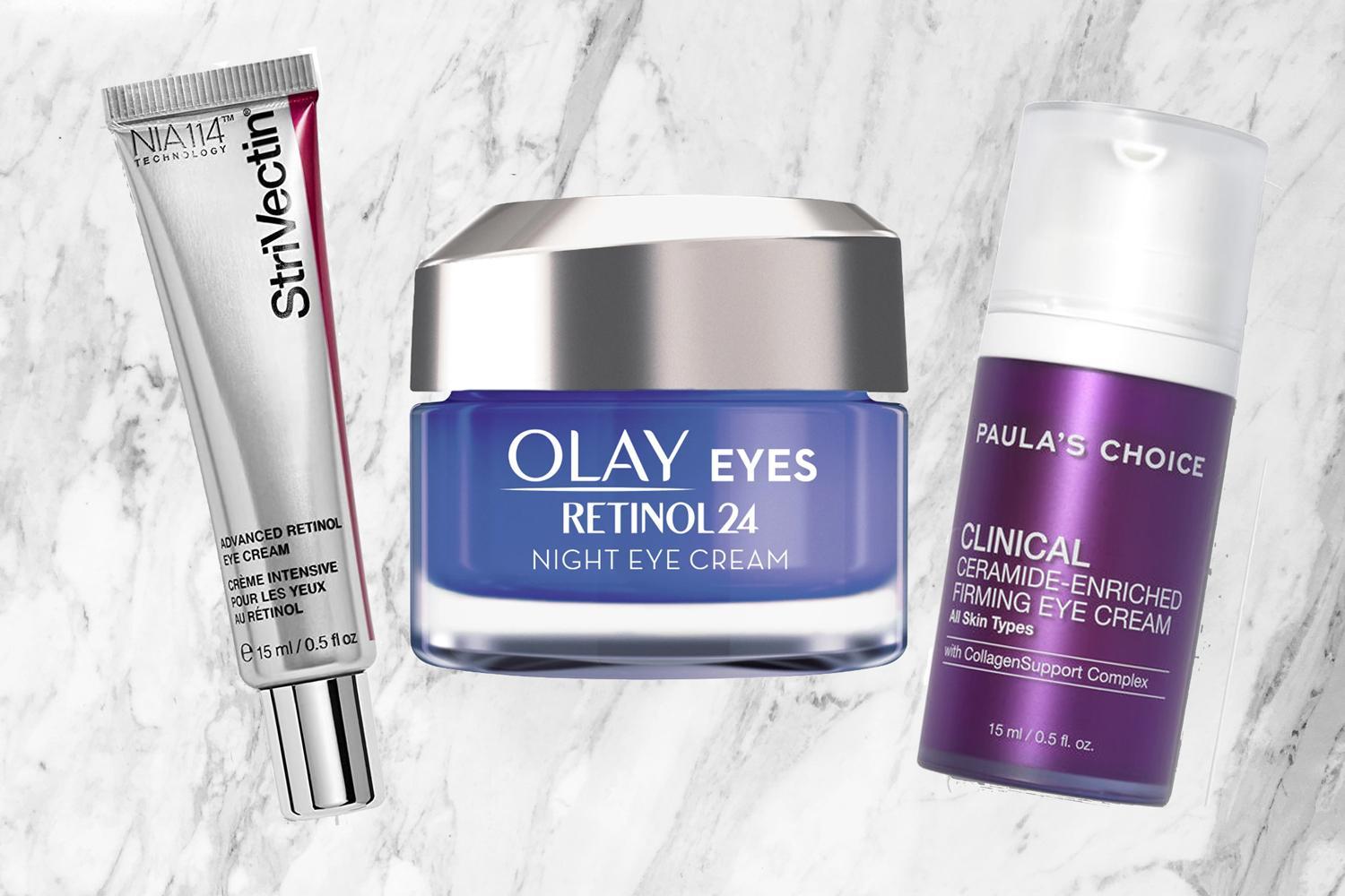 Best retinol eye creams to help with wrinkles and dark circles