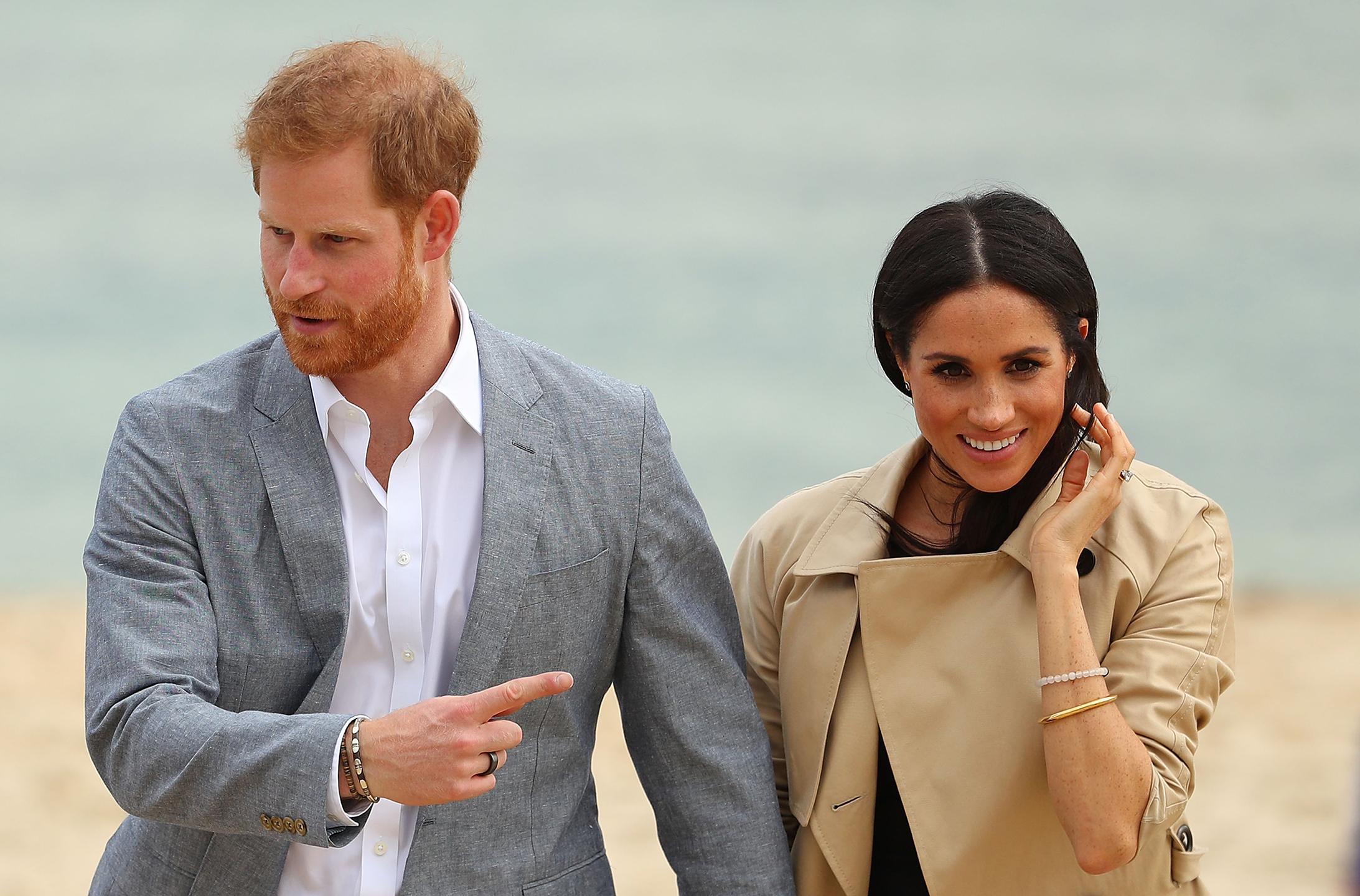 Harry and Meghan pay visit to charity in memory of Diana 