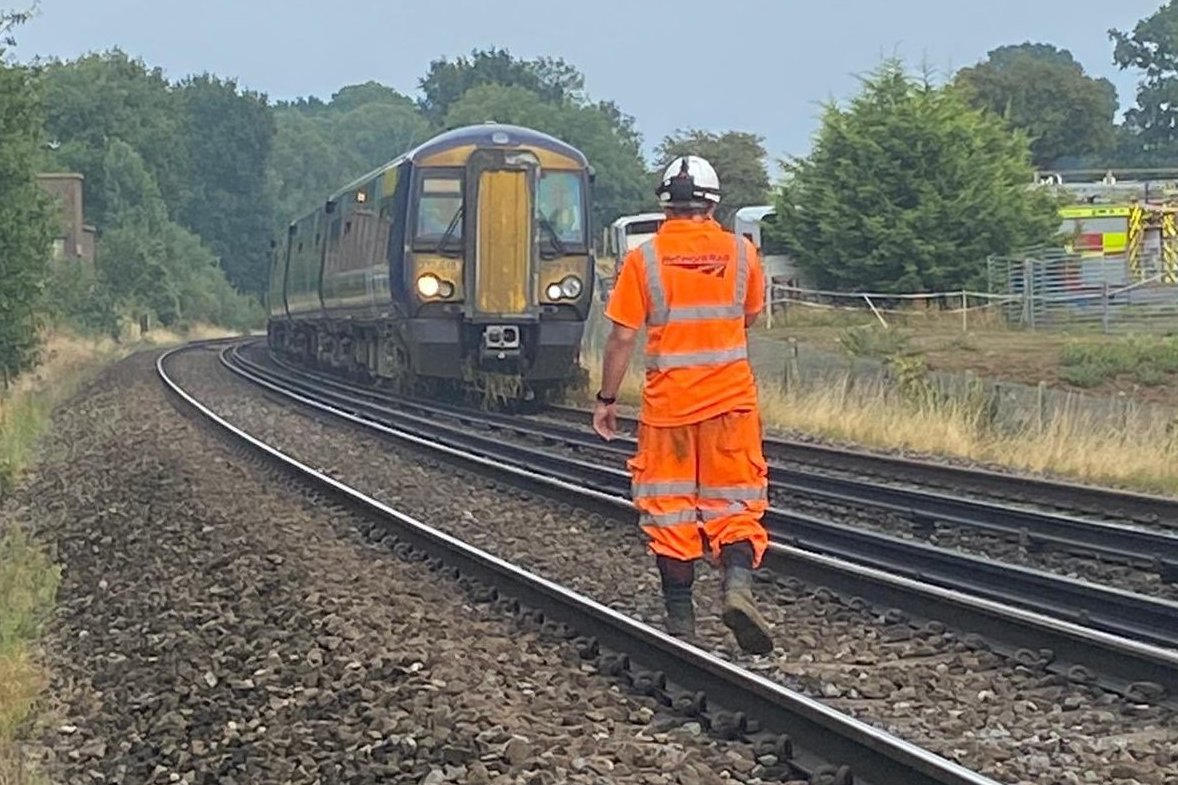 Passengers evacuated from train after landslide in Kent 
