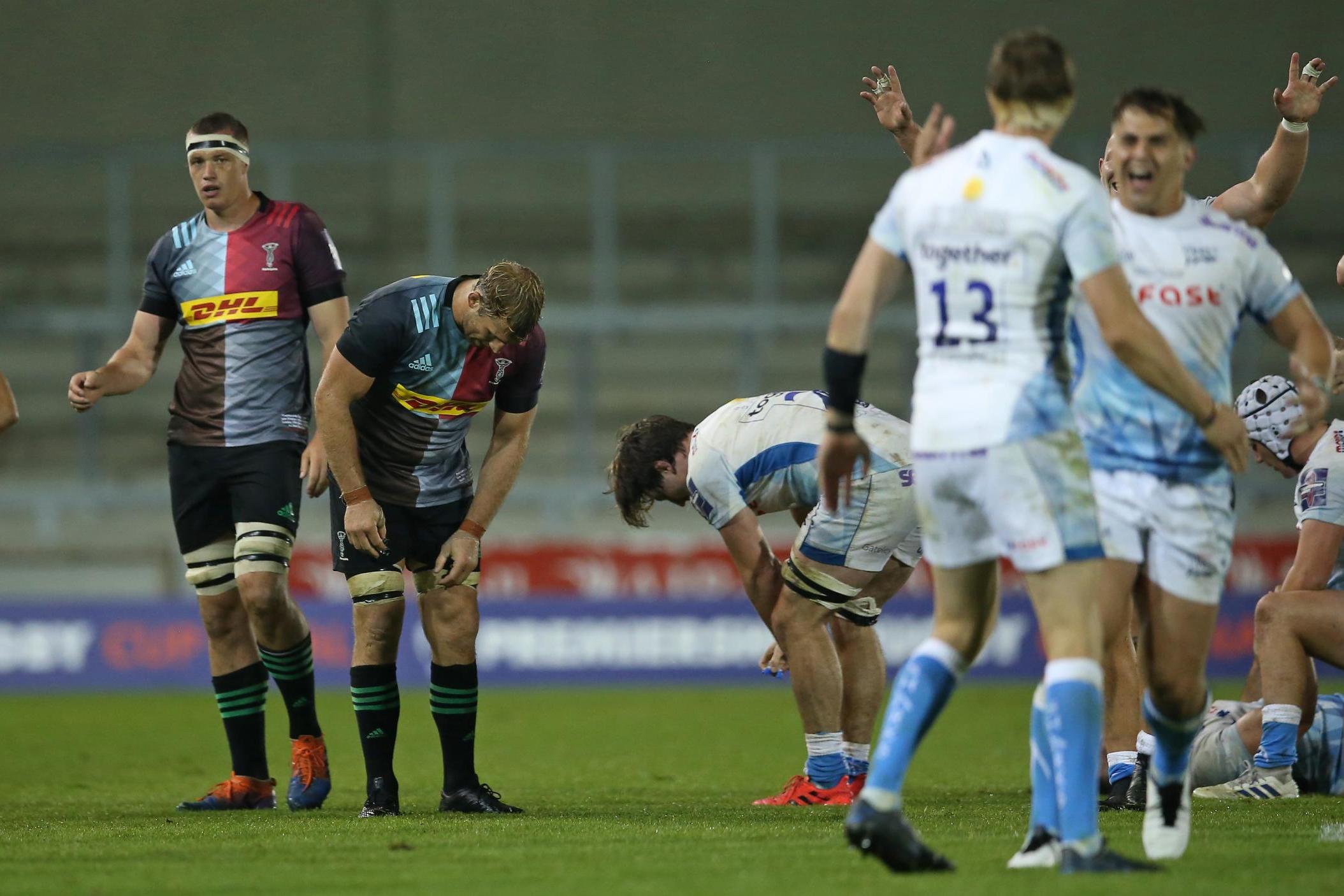 Harlequins beaten in Premiership Cup Final after late Sale comeback