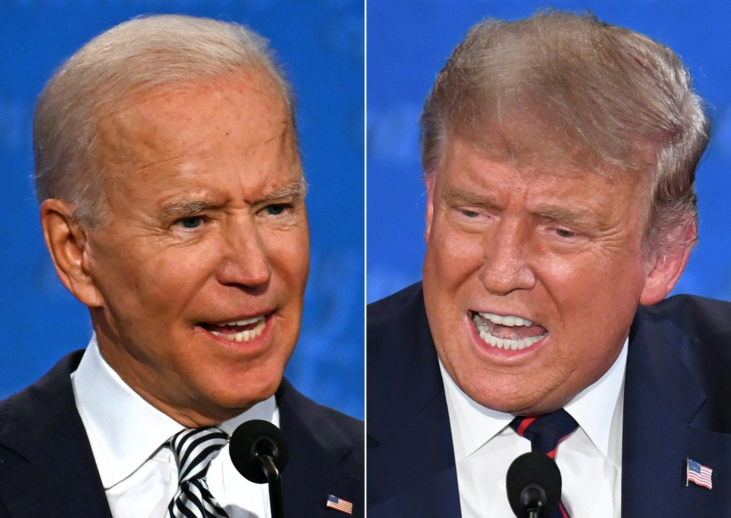 Trump V Biden: The Battle for the White House in their own words