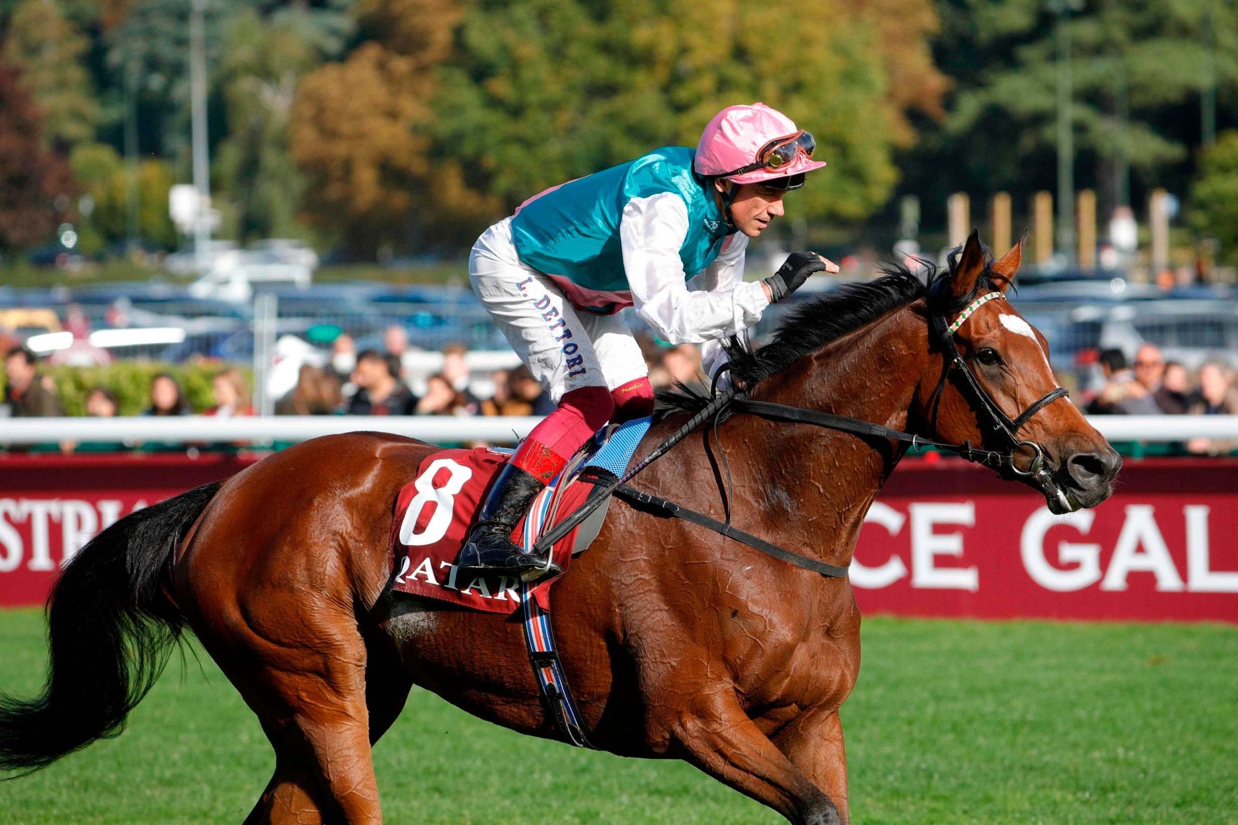 Enable favourite to clinch historic third Arc after Love withdrawal