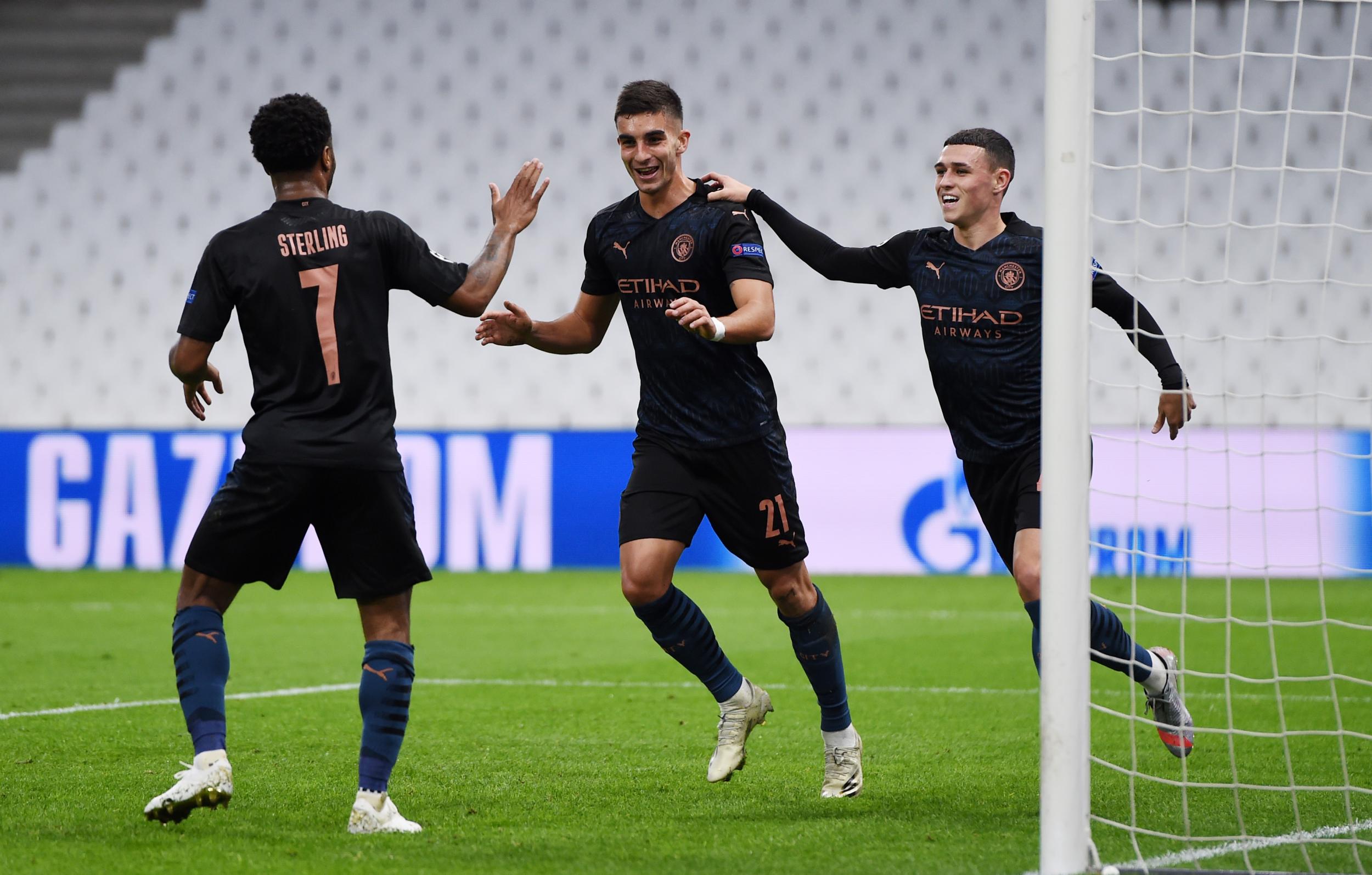Marseille 0-3 Man City: Torres, Sterling, Gundogan strike in easy win