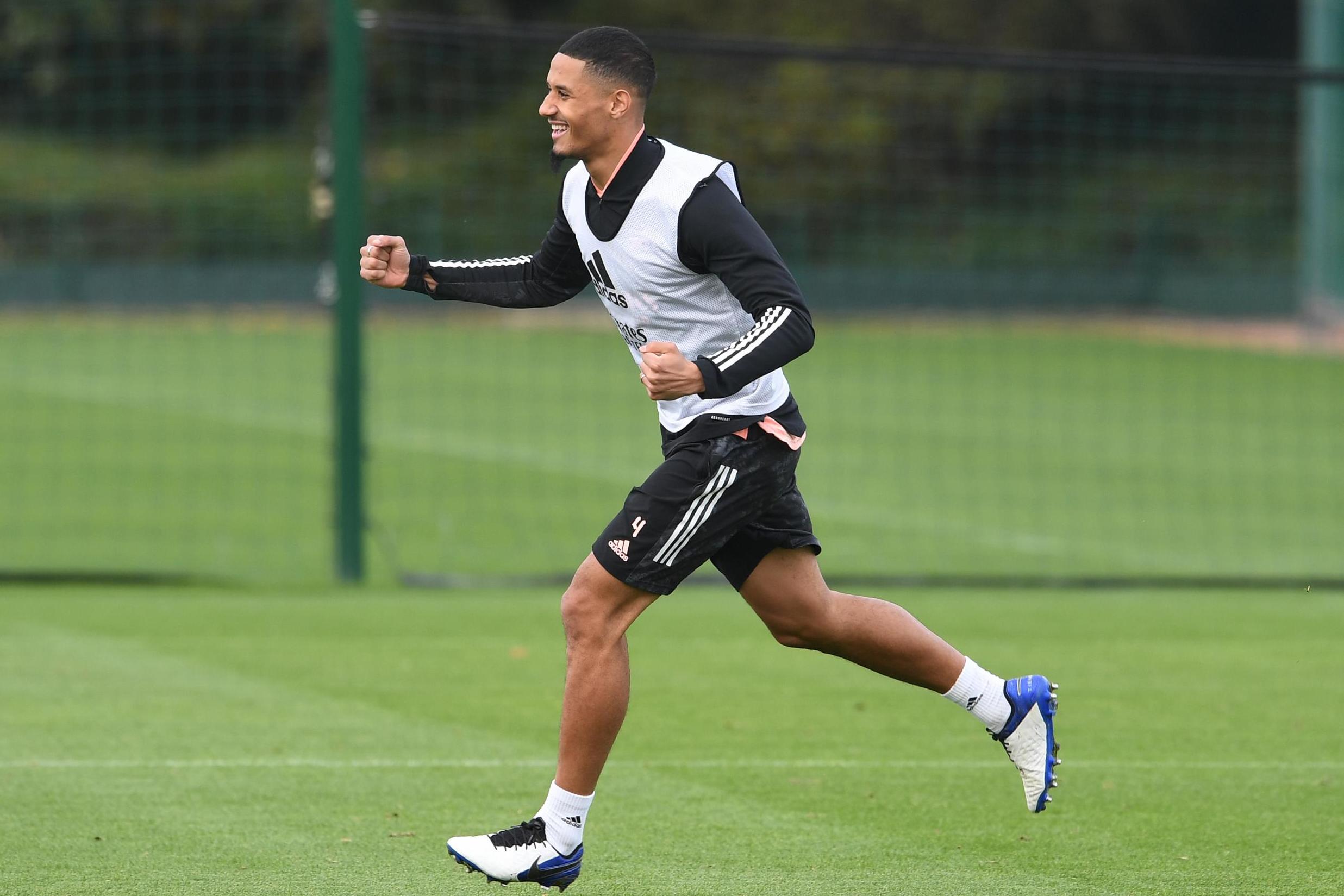Saliba 'in a much better place' as he adapts to life at Arsenal